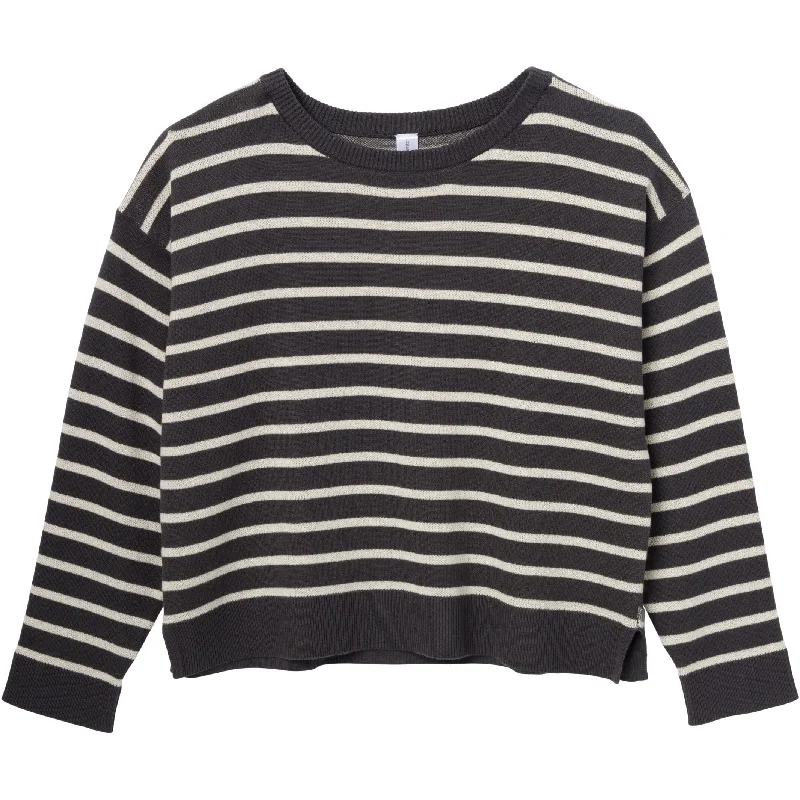 Womens Ivory Stripe Sweater