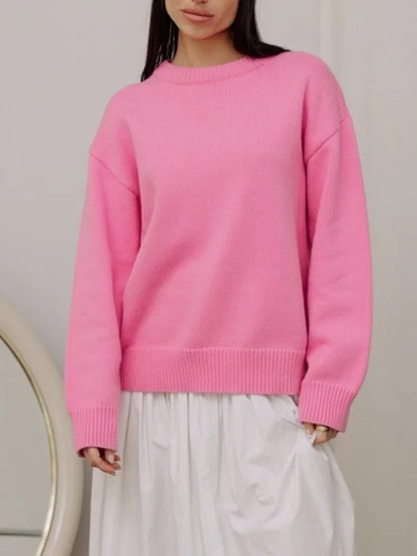 Alex Crewneck Sweater Pink