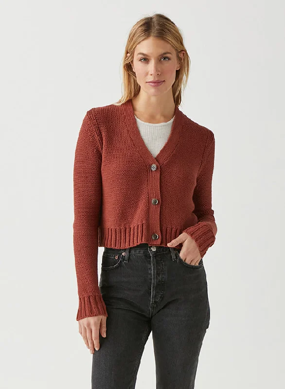 Fran Crop Sweater Cardigan