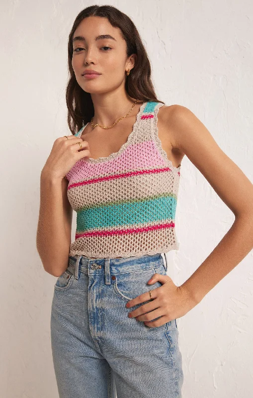 Sol Stripe Sweater Tank