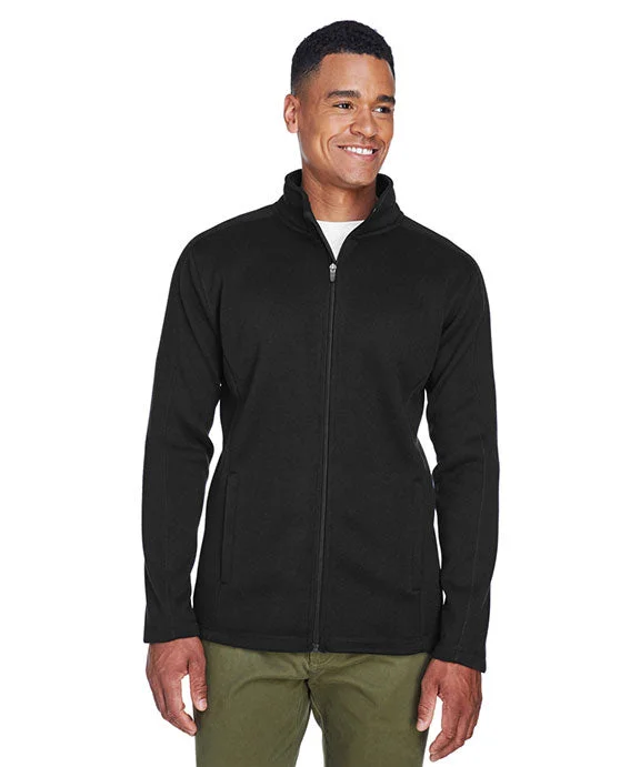 DG793 - Devon & Jones Mens Bristol Full-Zip Sweater Fleece Jacket