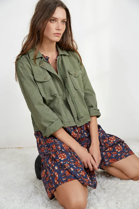 DIXIE CROPPED ARMY JACKET