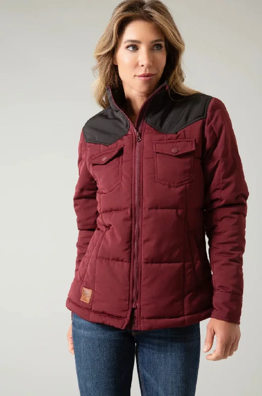 Kime’s Women’s Wyldfire Jacket Dark Wine