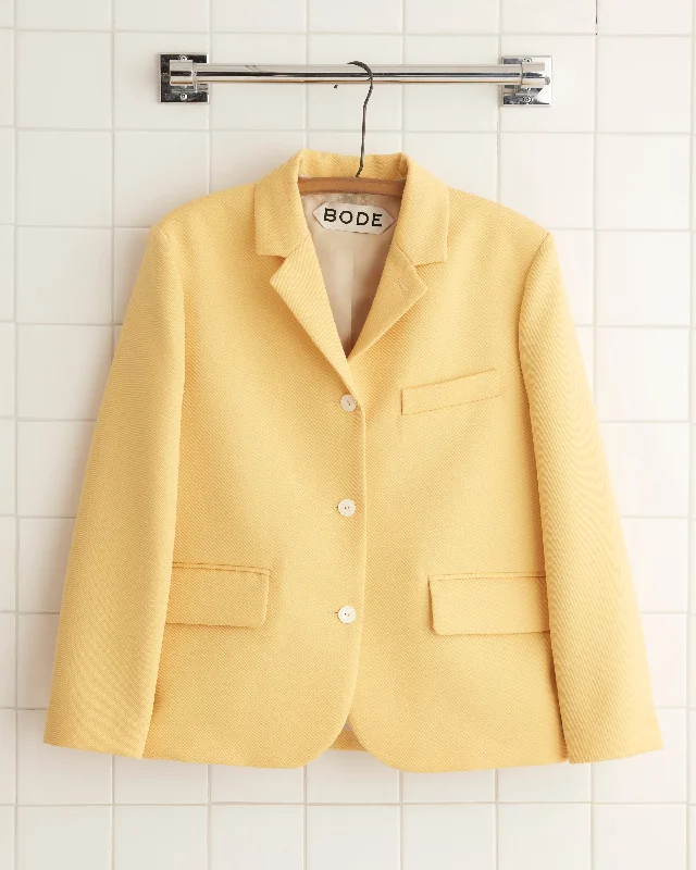 Riding Twill Lillian Jacket - Yellow