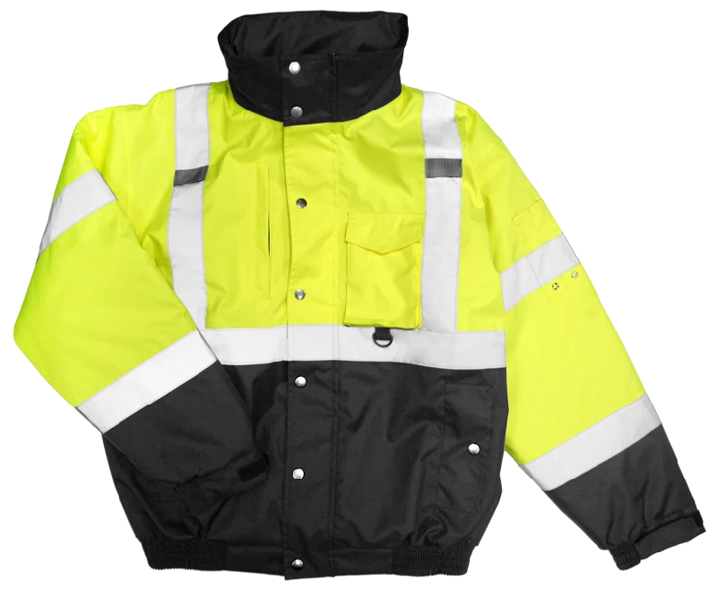 Kishigo Hi-Vis Ripstop Bomber Jacket #JS130