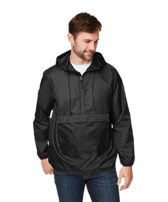 TT77 - Team 365 Adult Zone Protect Packable Anorak Jacket