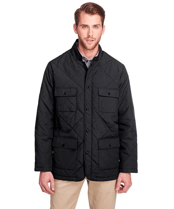 UC708 - UltraClub Mens Dawson Quilted Hacking Jacket