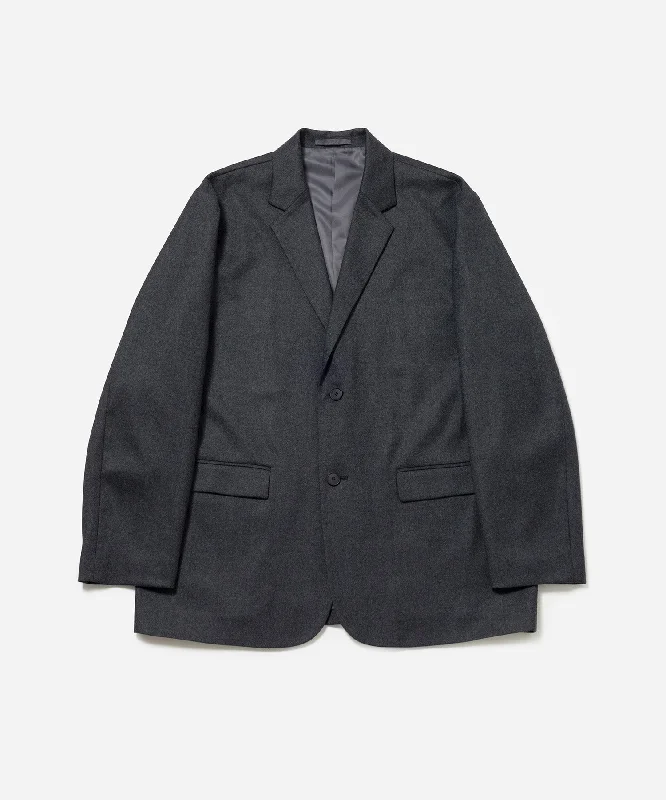 Wool Saxony Tailored Jacket