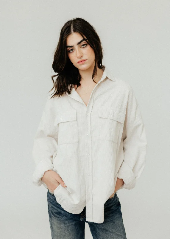 Frank & Eileen Mcloghlins Utility Shirt in Vintage White