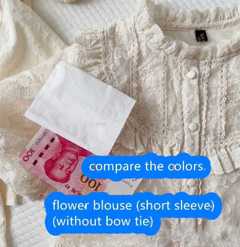 flower blouse (short sleeve)