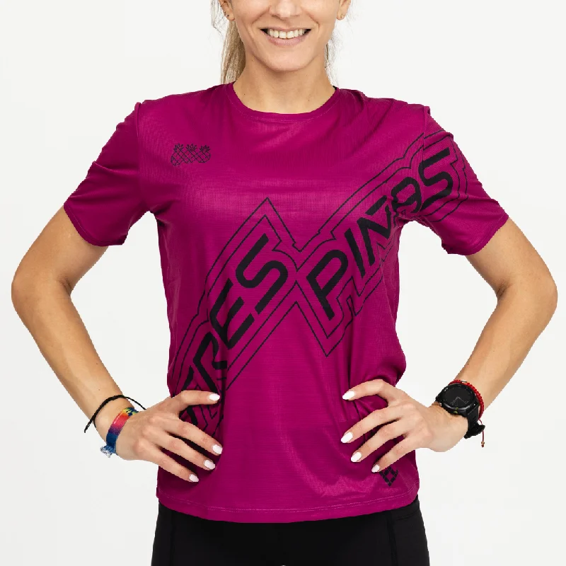 Women's Dry Fit Shirt | Plum