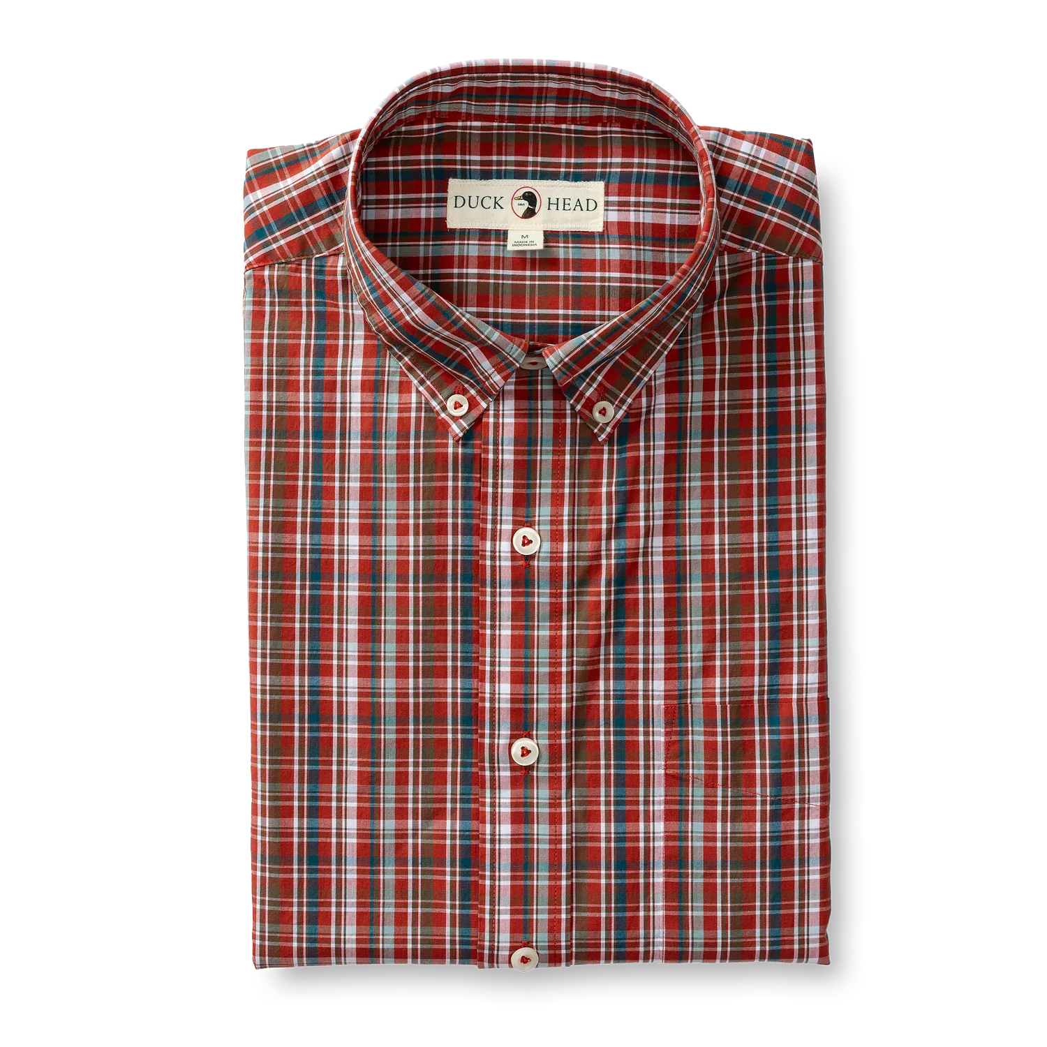 Duck Head Cotton Poplin Sport Shirt