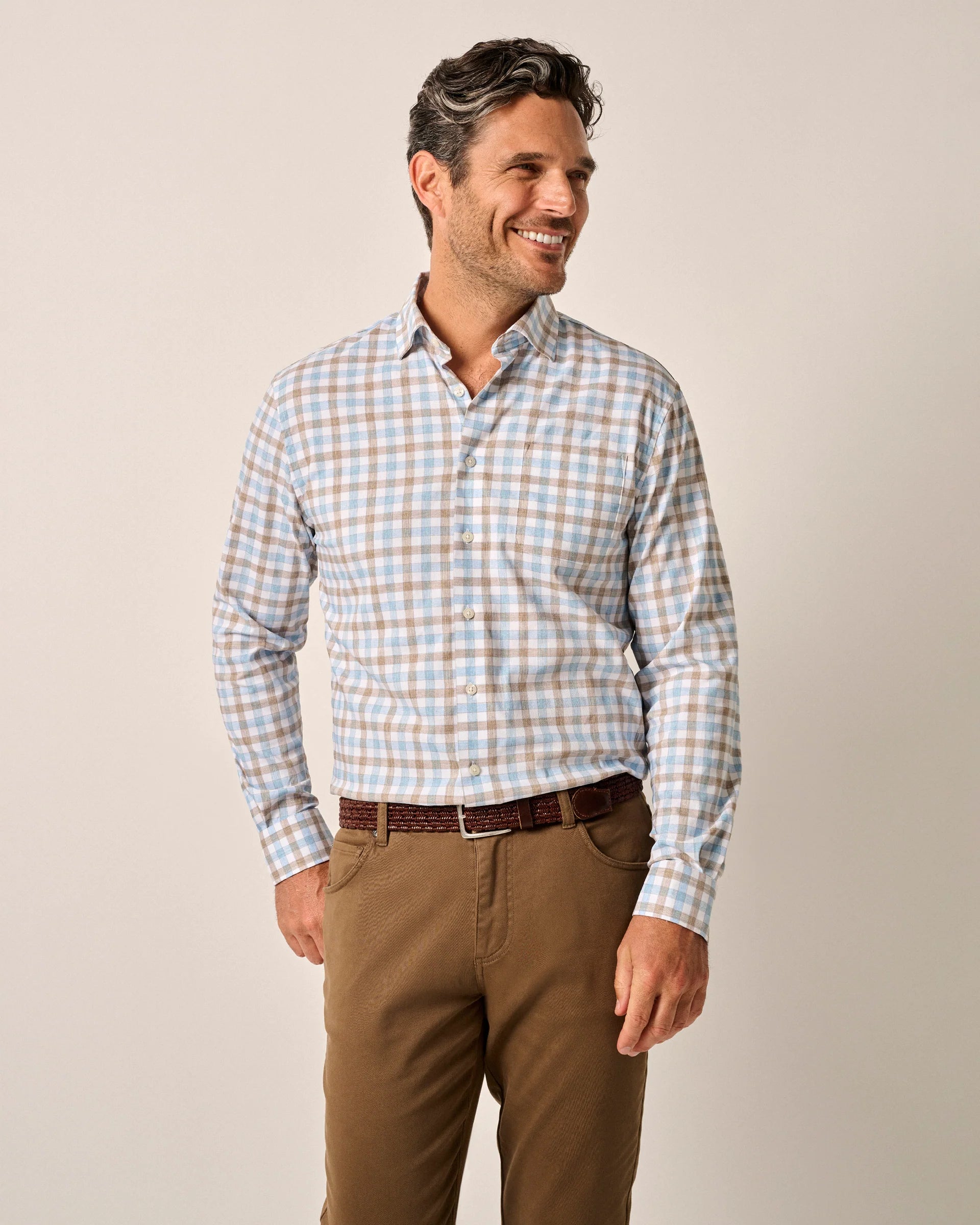 Johnnie-O Mcarthur Sport Shirt - Cascade