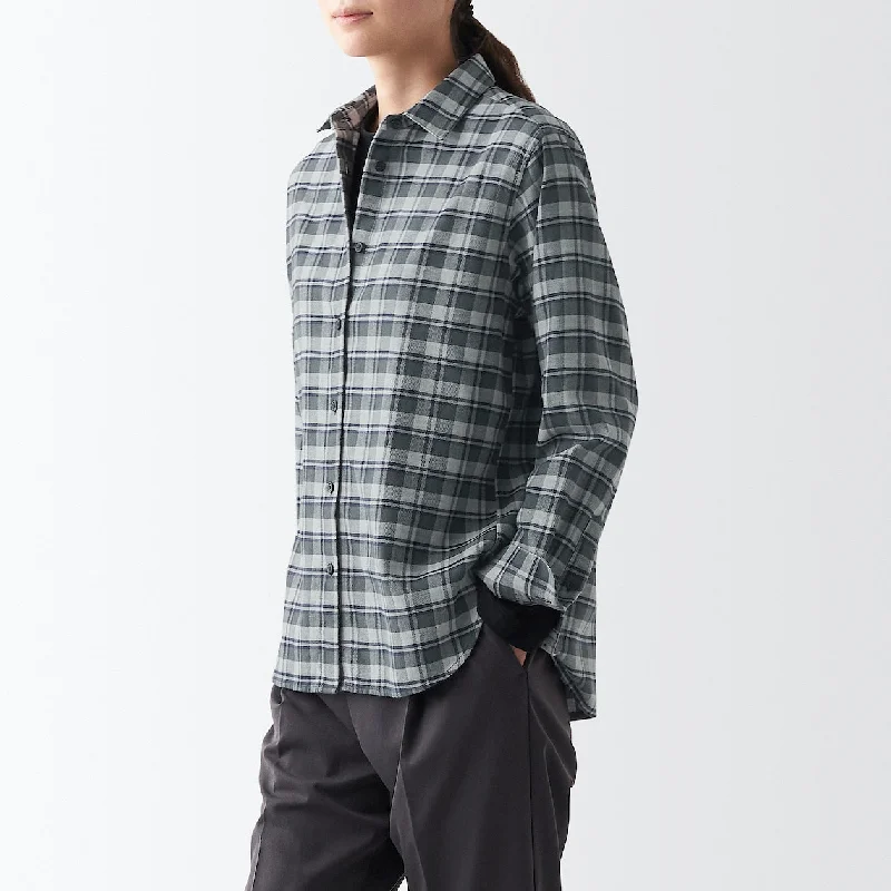 Charcoal grey check