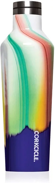 Corkcicle Canteen Water Bottle & Thermos Triple Insulated Shatterproof Stainless Steel Aurora 16 oz