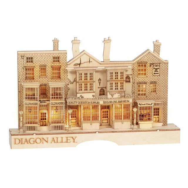 Harry Potter Diagon Alley Lighted Laser Cut Center Piece