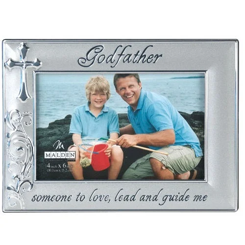 Malden Godfather with Cross 4"x6" Photo Frame