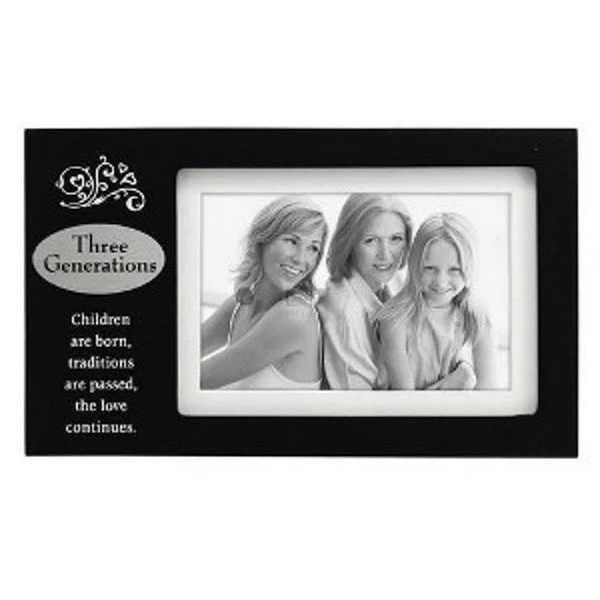 Malden Three Generations 4"X6" Photo Frame