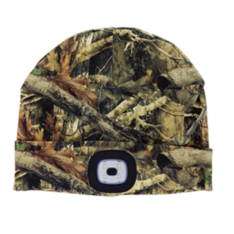 Night Scout™ Rechargeable LED Camo Beanie Hat