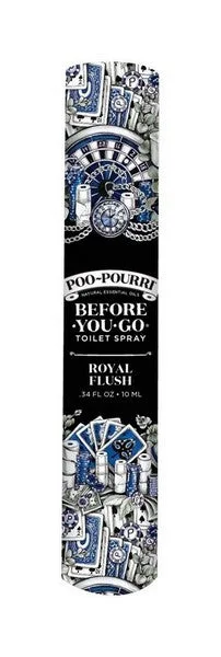 Poo-Pourri Before-You-Go Toilet Spray Travel Size Royal Flush Scent 10 ml