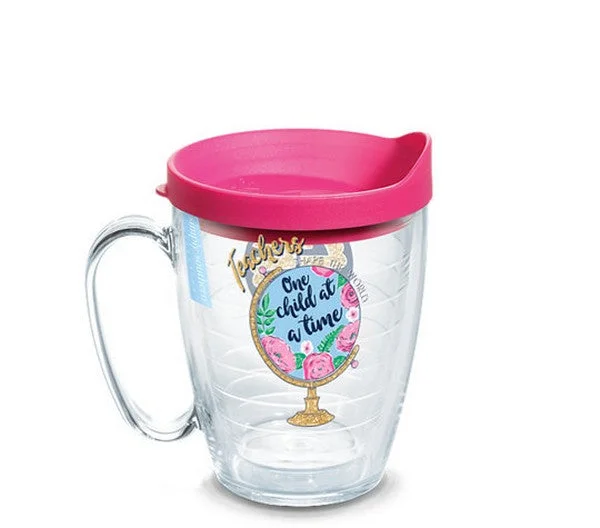 Teachers Shape the World 16 oz Travel Mug Tervis Tumbler