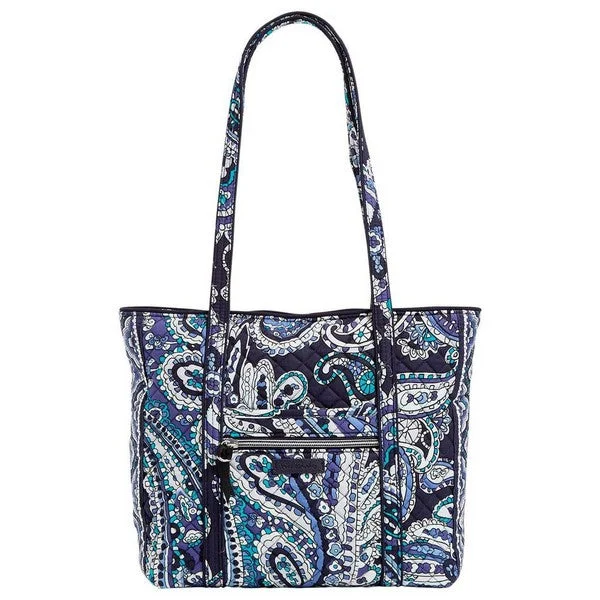 Vera Bradley Vera Bradley Iconic Small Vera Tote Bag in Deep Night Paisley