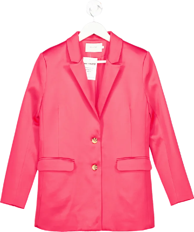 MUNTHE  Pink Satin Blazer UK 8