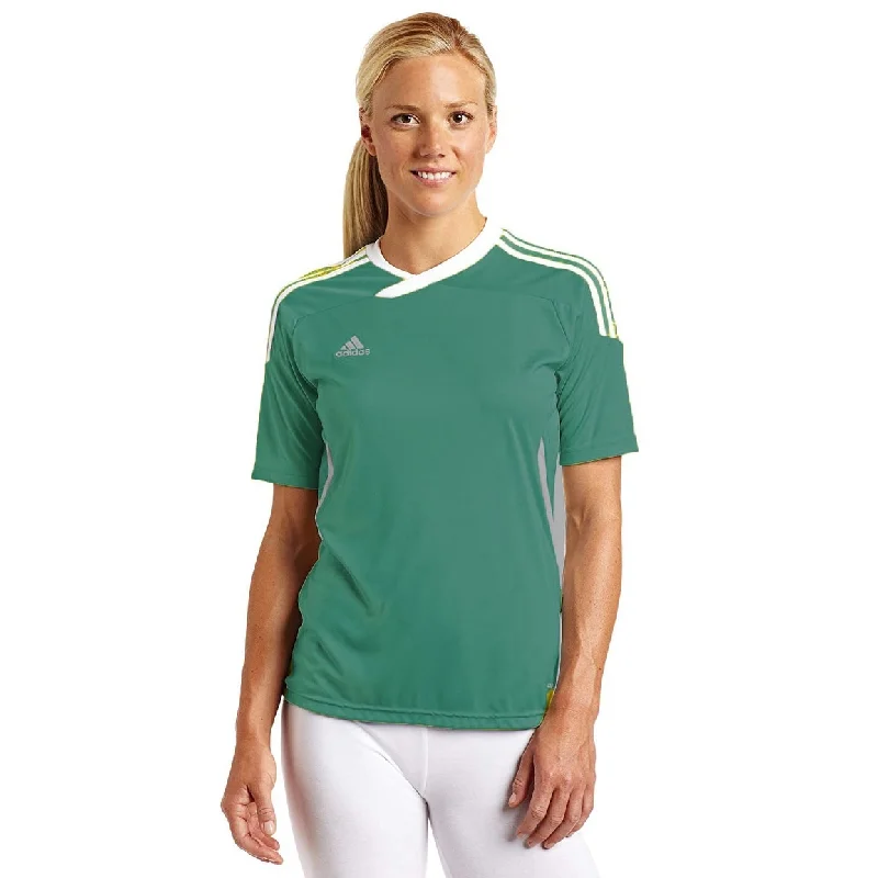 Adidas Women's Tiro 11 Jersey T-Shirt Forest/White - Green