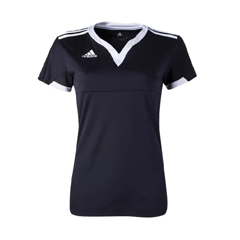 Adidas Women's Tiro 15 Jersey T-Shirt Black/White - Black