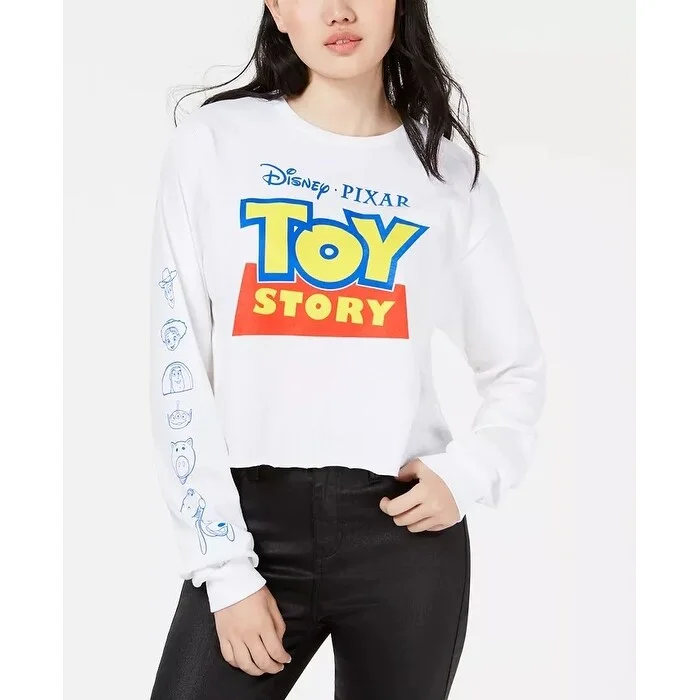 Mighty Fine Junior's Disney Toy Story Graphic T-Shirt By White Size XL - X-Large