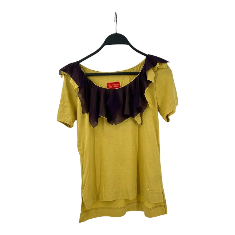 Vivienne Westwood RED LABEL/T-Shirt/3/Yellow/Cotton