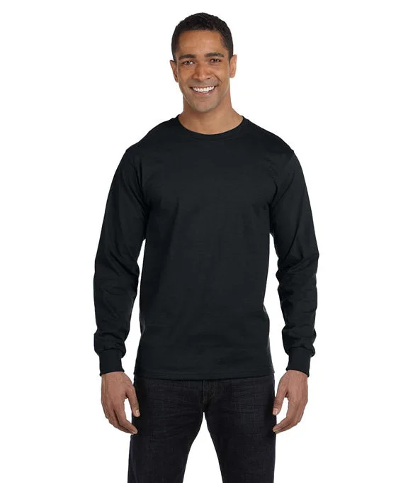 5286 - Hanes ComfortSoft® Long-Sleeve T-Shirt | Black