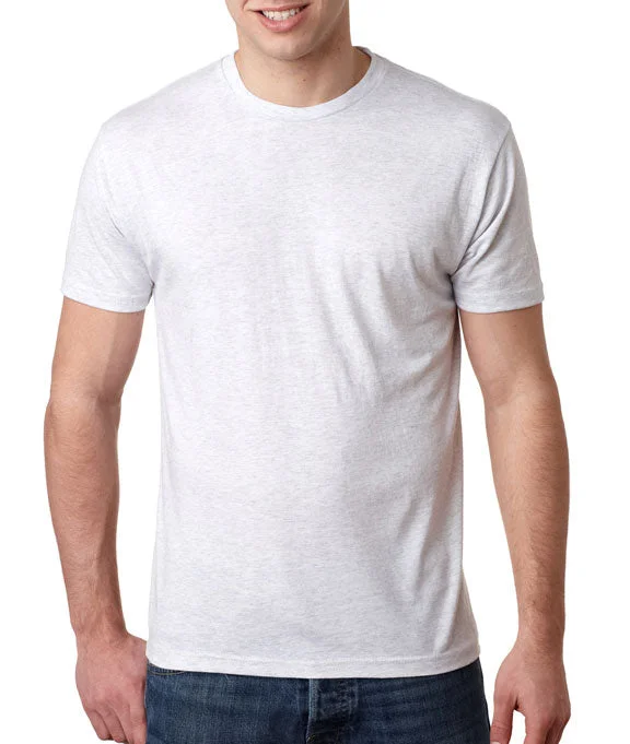 6010 - Next Level Unisex Tri-Blend Crew Neck T-Shirt | Heather White