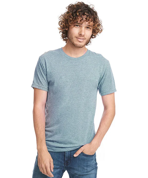 6010 - Next Level Unisex Tri-Blend Crew Neck T-Shirt | Stonewash Denim