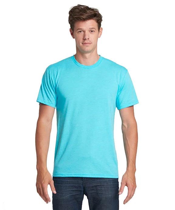 6010 - Next Level Unisex Tri-Blend Crew Neck T-Shirt | Tahiti Blue