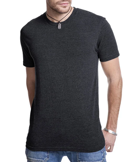 6010 - Next Level Unisex Tri-Blend Crew Neck T-Shirt | Vintage Black