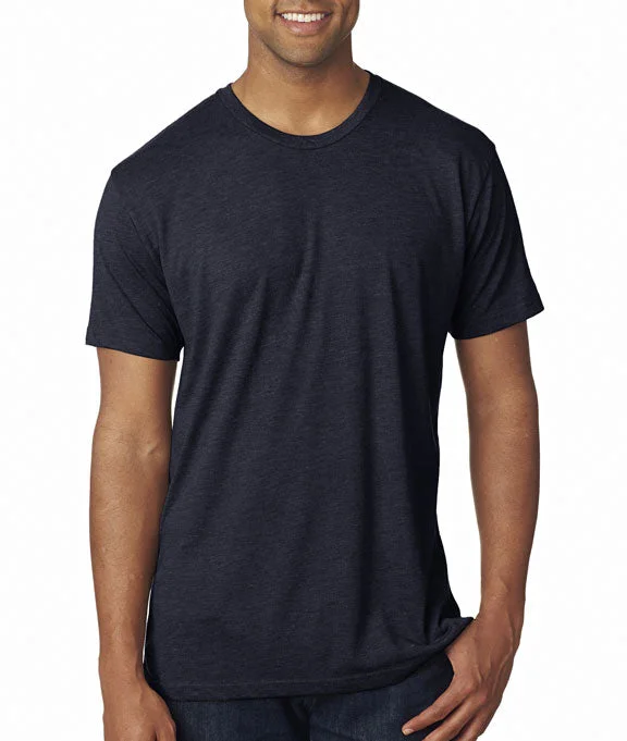 6010 - Next Level Unisex Tri-Blend Crew Neck T-Shirt | Vintage Navy