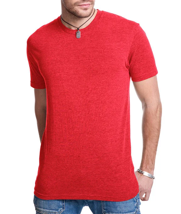 6010 - Next Level Unisex Tri-Blend Crew Neck T-Shirt | Vintage Red