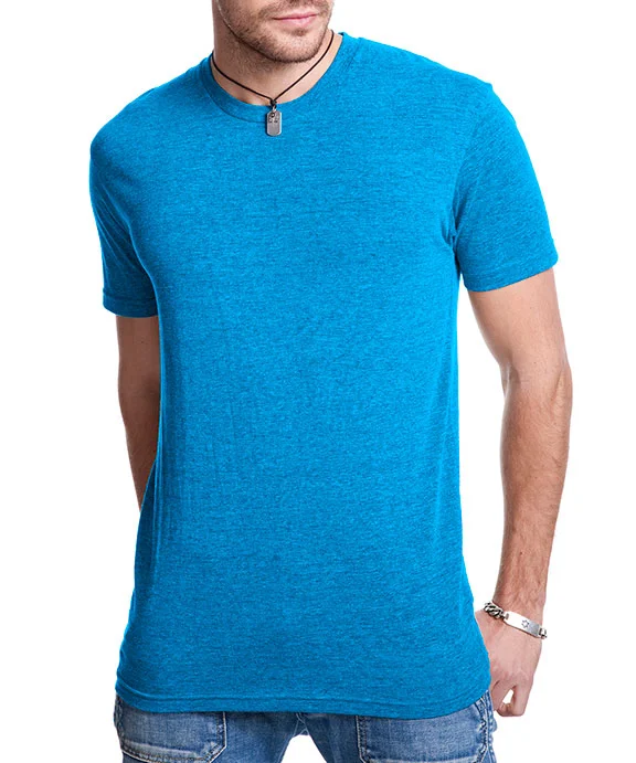 6010 - Next Level Unisex Tri-Blend Crew Neck T-Shirt | Vintage Turquoise