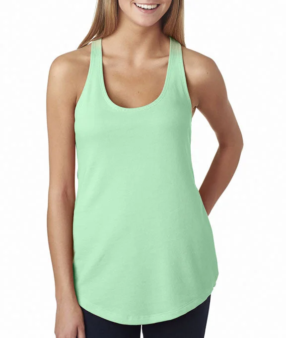 6933 - Next Level Ladies The Terry Racerback Tank Top | Mint