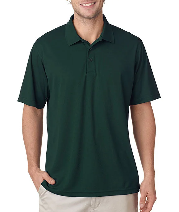 8210 - UltraClub Mens Cool & Dry Mesh Piqué Polo Shirt | Forest