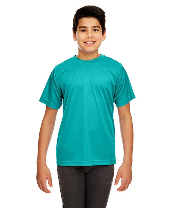 8420Y - UltraClub Youth Cool & Dry Sport Performance Interlock T-Shirt | Jade