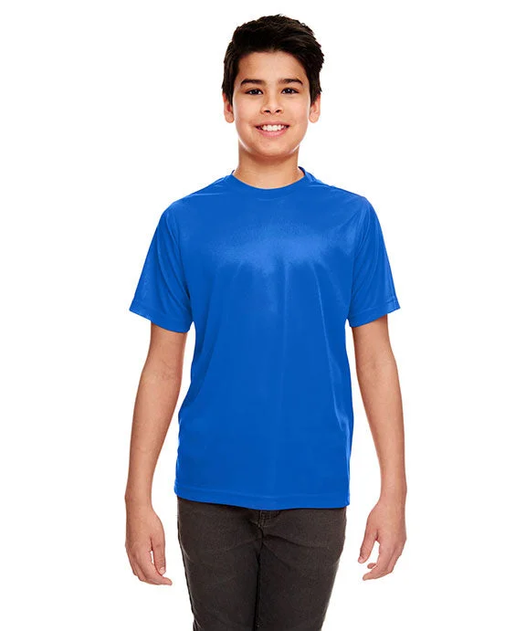 8420Y - UltraClub Youth Cool & Dry Sport Performance Interlock T-Shirt | Royal