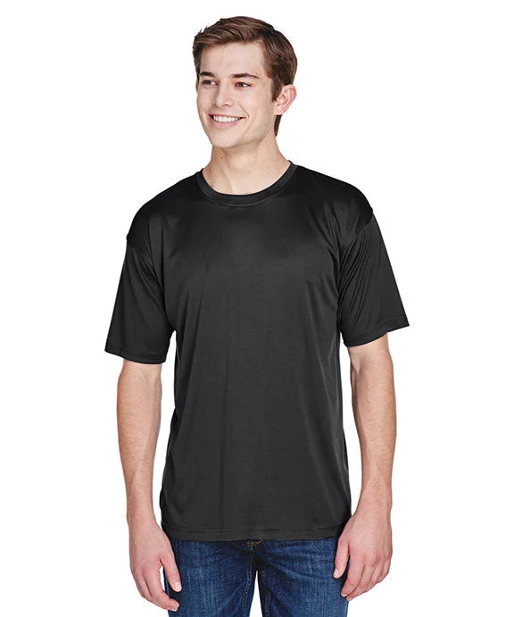 8620 - UltraClub Mens Cool & Dry Basic Performance T-Shirt | Black