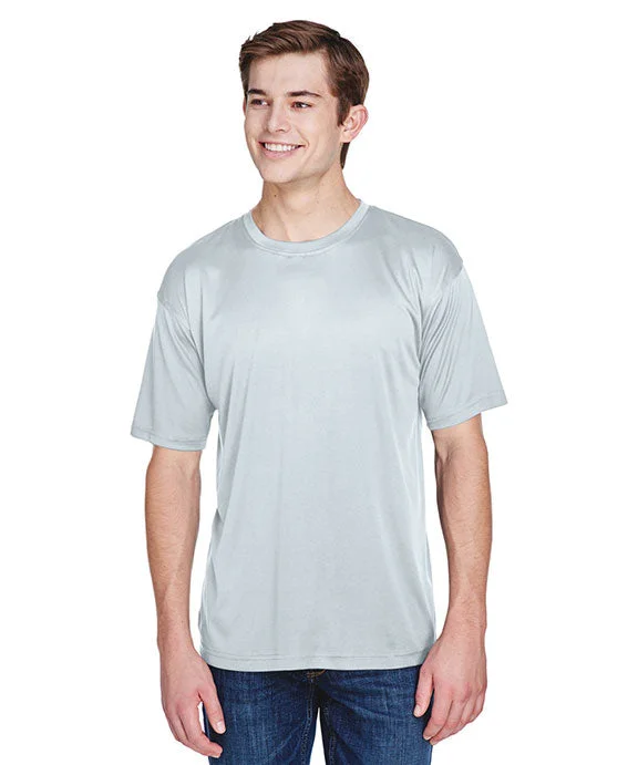 8620 - UltraClub Mens Cool & Dry Basic Performance T-Shirt | Grey