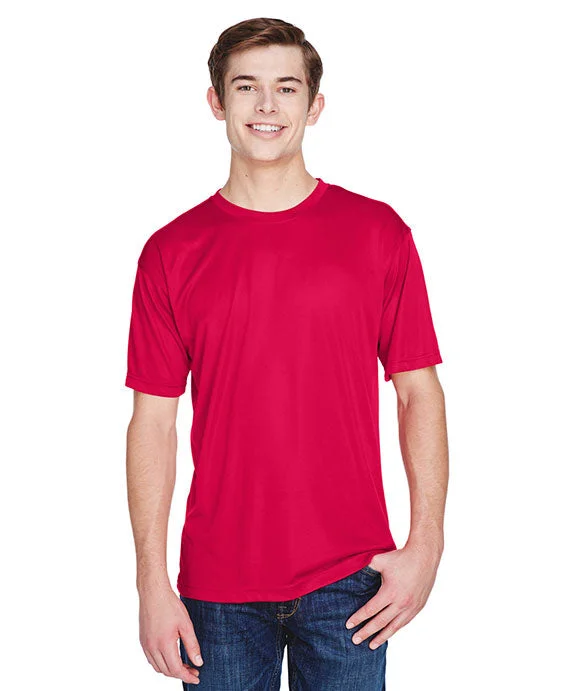 8620 - UltraClub Mens Cool & Dry Basic Performance T-Shirt | Red