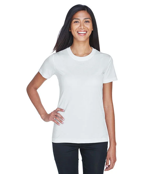 8620L - UltraClub Ladies Cool & Dry Basic Performance T-Shirt | White