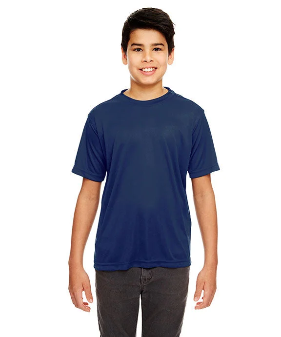 8620Y - UltraClub Youth Cool & Dry Basic Performance T-Shirt | Navy