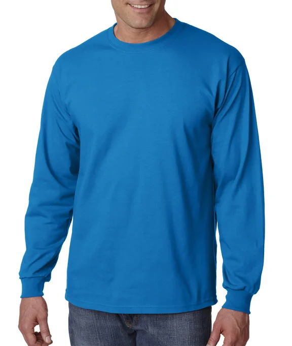 G2400 - Gildan Ultra Cotton® Adult Long Sleeve T-Shirt | Sapphire