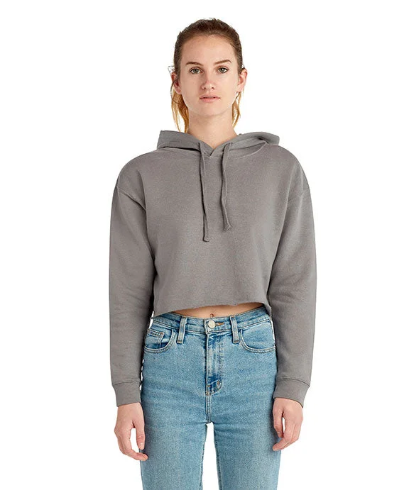 LS12000 - Lane Seven Ladies Cropped Fleece Hoodie | Storm